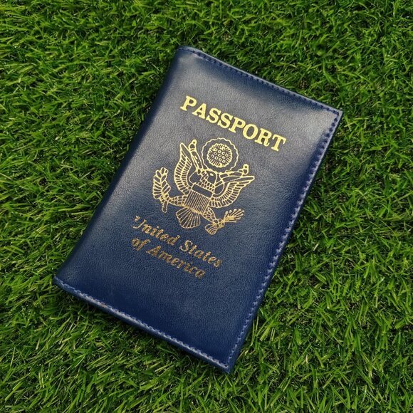 Genuine Leather passport cover, Leather Passport holder, passport travel wallet - Picture 5 of 7